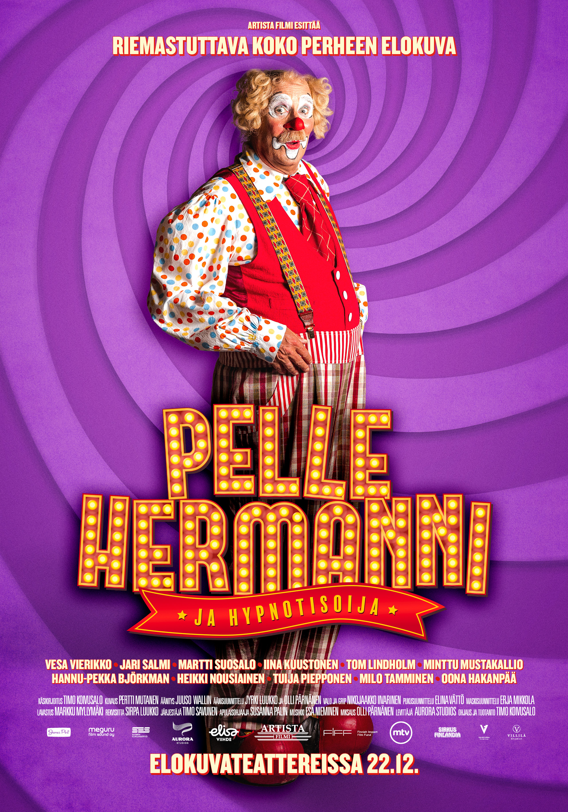 PELLE HERMANNI JA HYPNOTISOIJA Elokuvateatteri Marita
